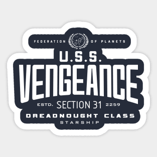 U.S.S.Vengeance Sticker